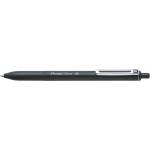 Pentel Химикалка, 0, 35 мм, с бутон, PENTEL "iZee", черна BX467-A (BX467-A)