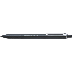 Pentel Химикалка, 0, 35 мм, с бутон, PENTEL "iZee", черна BX467-A (BX467-A)