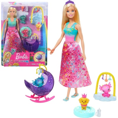 Barbie Dreamtopia Dračí jesle herní set