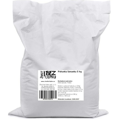 Život bez lepku Pohanka lámanka 5 kg