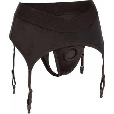 California Exotic Novelties CalExotics Boundless Thong with Garter postroj tangá s podväzkami