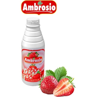 Ambrosio topping poleva jahoda 1100 g
