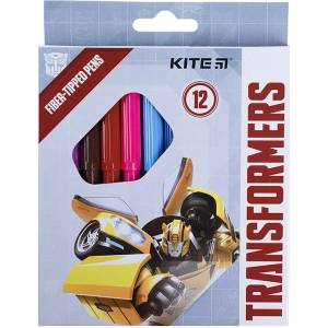  Флумастери Kite Transformers 12 цвята в кутия (1608018-TF21-047)