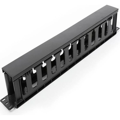 FORMRACK Панел за кабели Formrack 19" 1U Cable Management Panel, с PVC trunking cut, 1U, 482x88x48mm (F0565O1U-P)