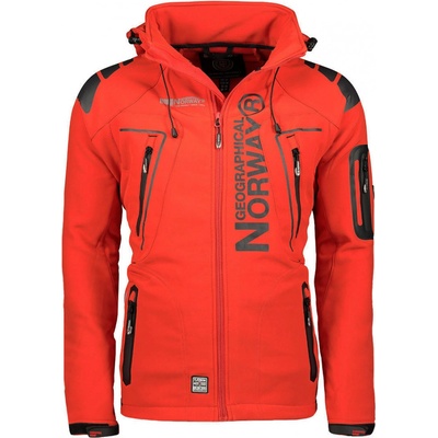 Geographical Norway bunda pánská Techno softshell červená – Zboží Mobilmania