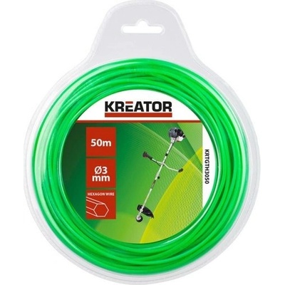 KREATOR KRTGTH3050 - Struna HEX 3 mm x 50 m