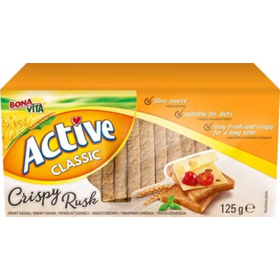 Bonavita Active Krehký suchár classic 125 g