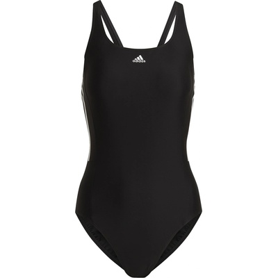Adidas Дамски бански костюм Adidas Classic 3-Stripes Swimsuit Womens - Black/White
