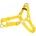 amiplay EASY GO SAMBA harness - нагръдник за куче - ЖЪЛТ, размер M - 40-60 х 2 см - Полша - 278844