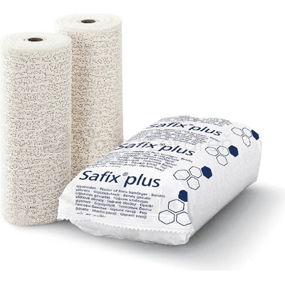 Safix Plus Obväz sadrový (8 cm x 3 m) 2 obväzy