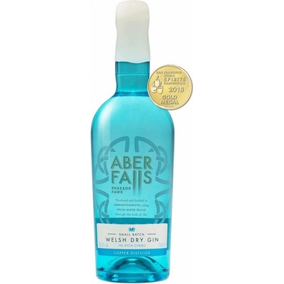 Aber Falls Welsh Dry Gin 41,3% 0,7 l (holá láhev)