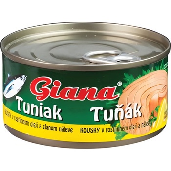 Giana Tuniak kúsky v rastlinnom oleji a slanom náleve 170 g
