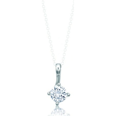Prívesok The Light: biele zlato diamant P1 2 SAVICKI