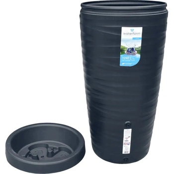 PROSPERPLAST Sud na dešťovou vodu MAZE antracit 240l