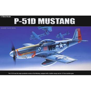 Image 1 of Academy Изтребител p-51d mustang (12485)