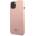 Lacoste Liquid Silicone Glossy Printing Logo Case - дизайнерски силиконов калъф за iPhone 13 (розов)