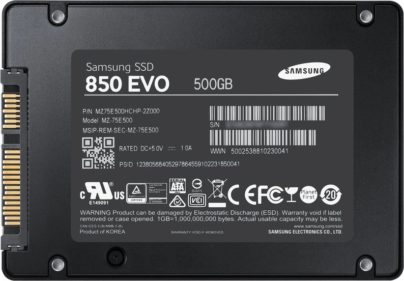 Samsung 850 EVO 500GB, MZ-75E500B od 2 499 Kč - Heureka.cz
