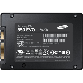 Samsung 850 EVO 500GB, MZ-75E500B