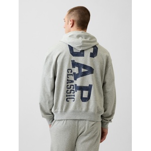 GAP Суитшърт French Terry с лого GAP GAP | Siv | МЪЖЕ | M