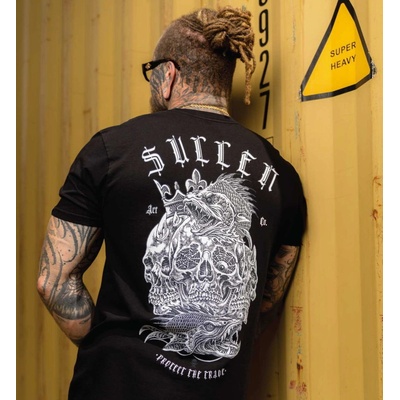 SULLEN Мъжка тениска sullen - premium - sea monster - jet black - scm7426_jtbk