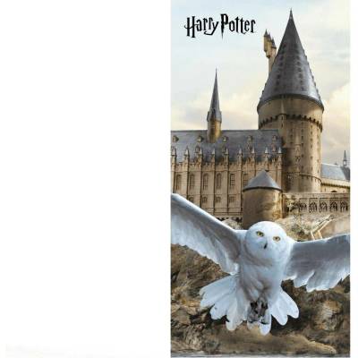 Jerry Fabrics osuška Harry Potter Hedwig 02 70 x 140 cm