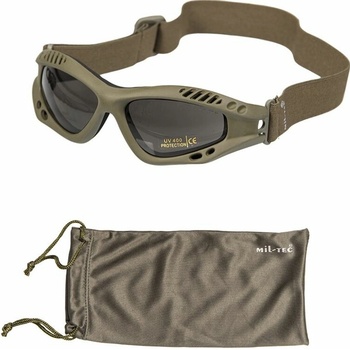 Okuliare Mil-Tec Commando Air oliv dýmové