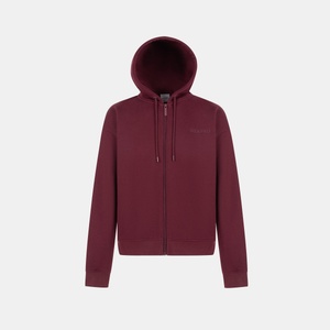 USA Pro Дамски суичър USA Pro Oversized Hoodie Womens - Dark Cherry