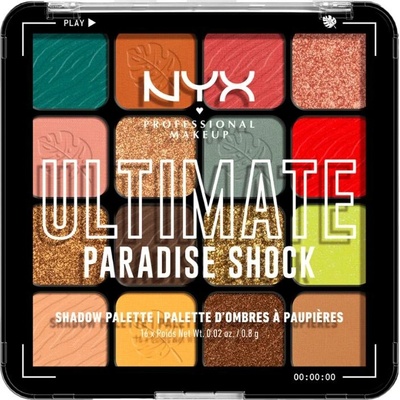 NYX Professional Makeup Ultimate paletka očních stínů 01 Paradise Shock 13,28 g