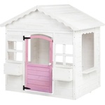 Ginger Home Детска дървена къщичка за игра, Pink House