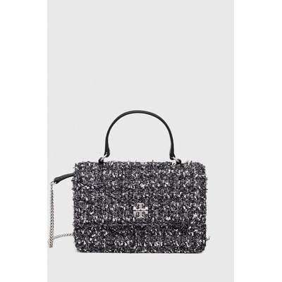 Tory Burch Чанта Tory Burch Kira Chevron Tweed Mini в черно 155542.003 (155542.003)