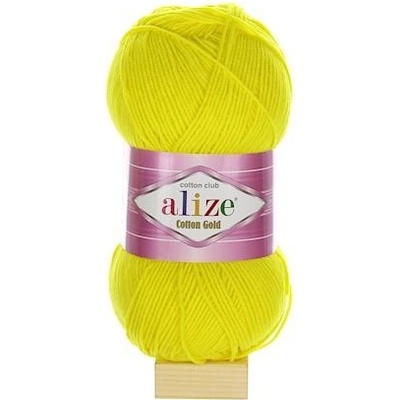 Alize Cotton Gold žlutá 110