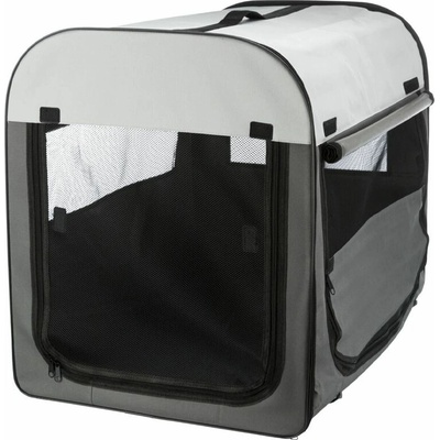 Trixie Soft Kennel Basic M sivá 80 x 65 x 55 cm