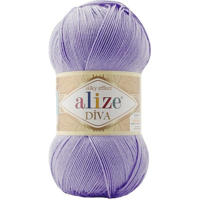 Alize příze Diva 158 světle fialková