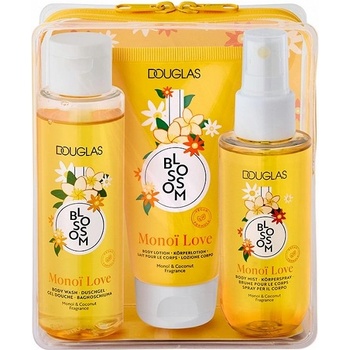 Douglas blossom КОМПЛЕКТ DOUGLAS BLOSSOM Monoï Love Travel Set Душ гел дамски