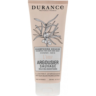 Durance Argousier Sauvage Pánský šampon na vlasy i tělo 200 ml