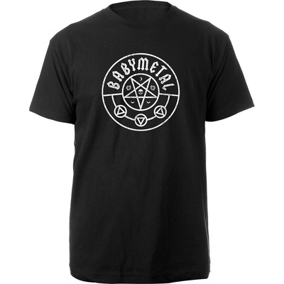 Babymetal tričko Pentagram čierne