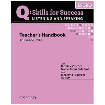 Q: Skills for Success Listening and Speaking Introduction Teacher´s Book Snow, A. Zwier L. J. Zimmerman, Ch. B.