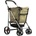 Rolser Количка за пазаруване Rolser Basket Polar 4B сгъваема зелена (BAS001 1005)