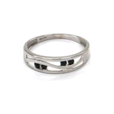Pattic Prsten z bílého zlata ARP567601W