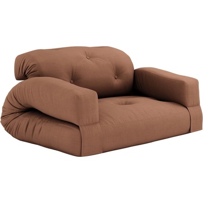 Karup Design rozkladacia pohovka 140 cm Hippo Oranžová