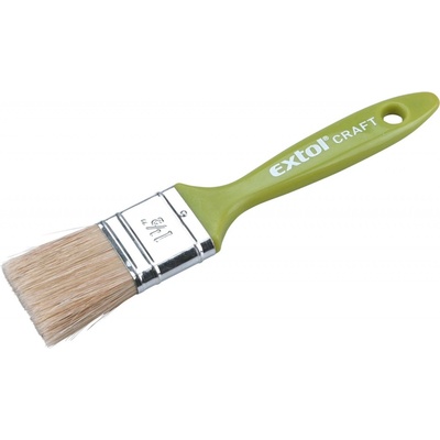 EXTOL Štetec plochý plastová rukoväť, organický vlas 1,5"/38mm 91502