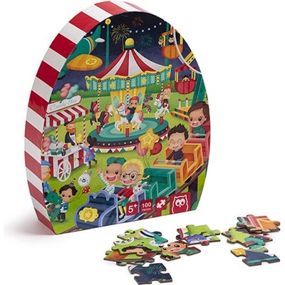 Eurekakids Пъзел 100 части - Увеселителен парк (eu68217012)