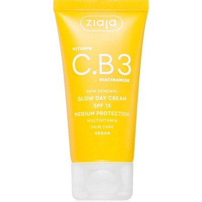 Ziaja Vitamin C. B3 Niacinamide озаряващ крем SPF 15 50ml