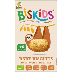 Belkorn Детски бисквити Belkorn - BisKids, с овес, 120 g (BB201293) - baby