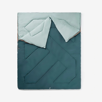 QUECHUA Kempingový dvojitý 10° Comfort