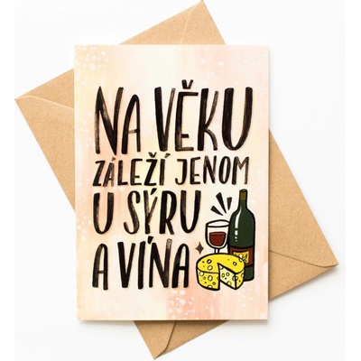 Přání Chaukiss Věk, sýr a víno