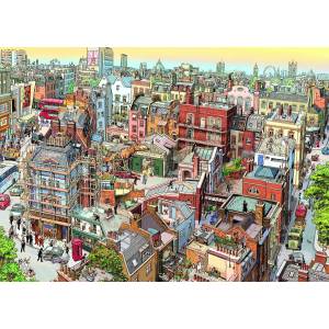 Heye - Puzzle Göbel, Knorr: Sherlock - 2 000 piese