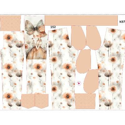 Takoy Panel se střihem rozšířené softshellové kalhoty zahradní víla Liana 152
