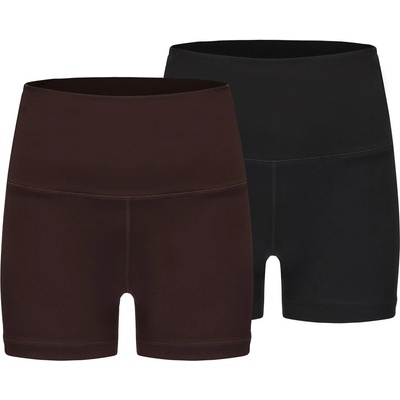 Slazenger Дамски къси панталони Slazenger Booty Shorts Womens - Chocolate/Black