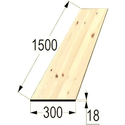 Spárovka BO 18x300 x 1500 průběžná A/B